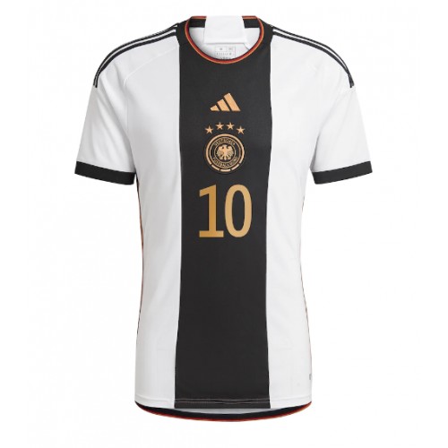 Tyskland Serge Gnabry #10 Hjemmebanetrøje VM 2022 Kort ærmer